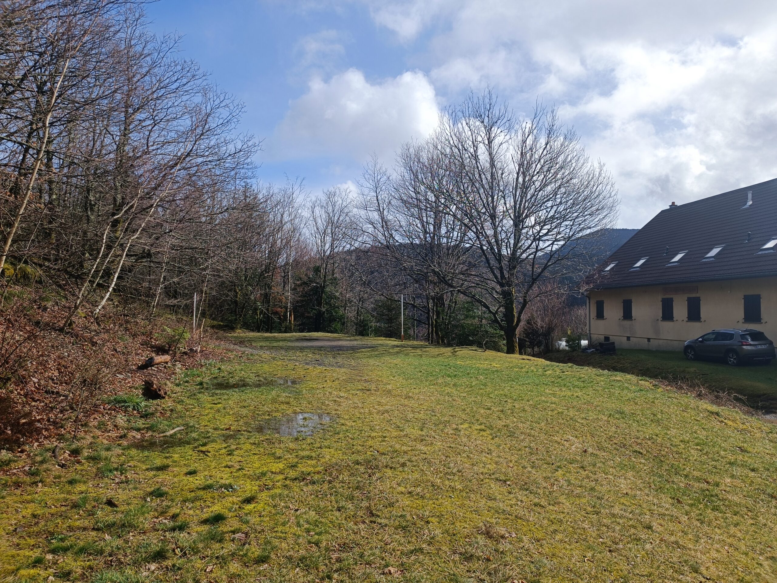 Vue extérieure du refuge